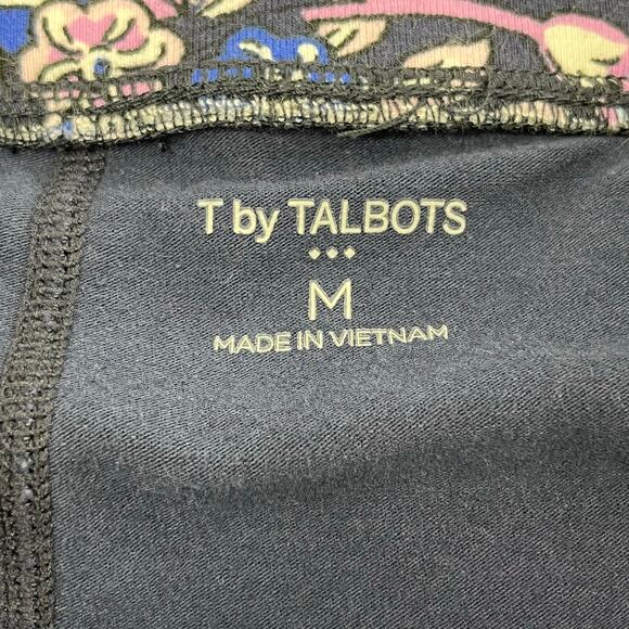 Talbots Everyday Yoga Floral Mid Rise Elastic Waist Above Knee Stretchy Skort - Picture 5 of 10